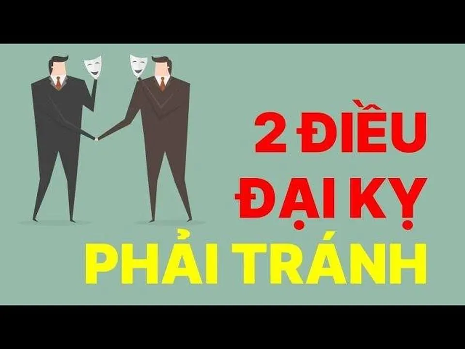 2 điều đại kỵ phải tránh _ Mỗi Ngày 1 Trang Sách