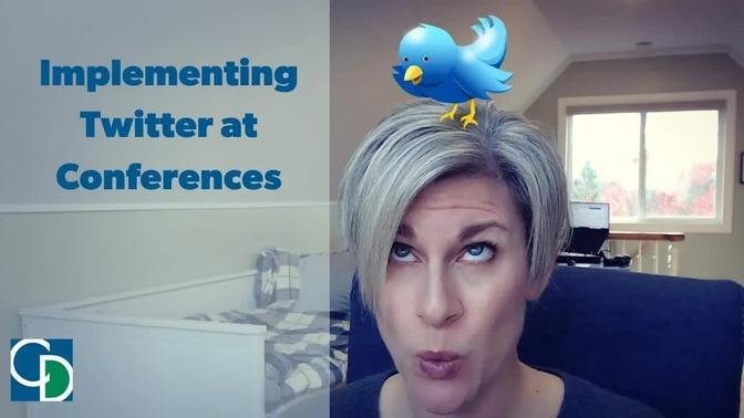 Implementing Twitter at Conferences - Meeting Planning