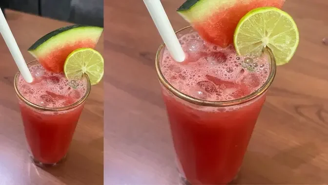 How to Make Refreshing Watermelon Juice at Home | Refreshing Summer Drink