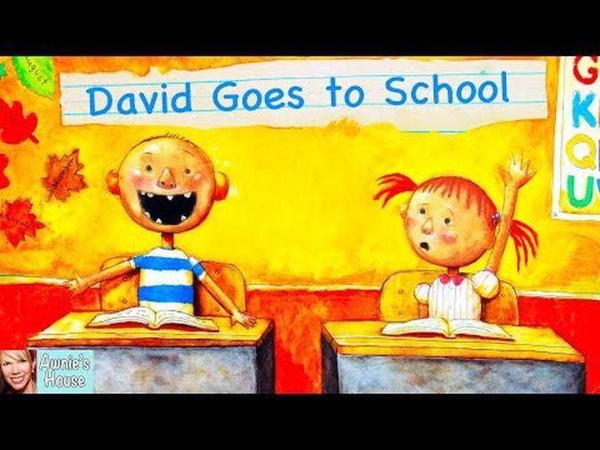 📚 Kids Book Read Aloud: DAVID GOES TO SCHOOL by David Shannon