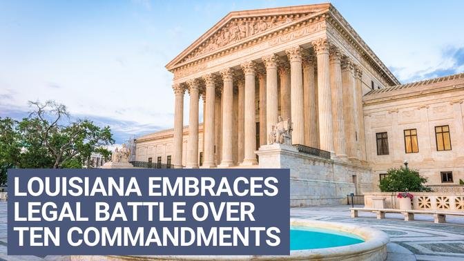 Legal Battle Over Louisiana Ten Commandments Rule—What To Know | Videos ...