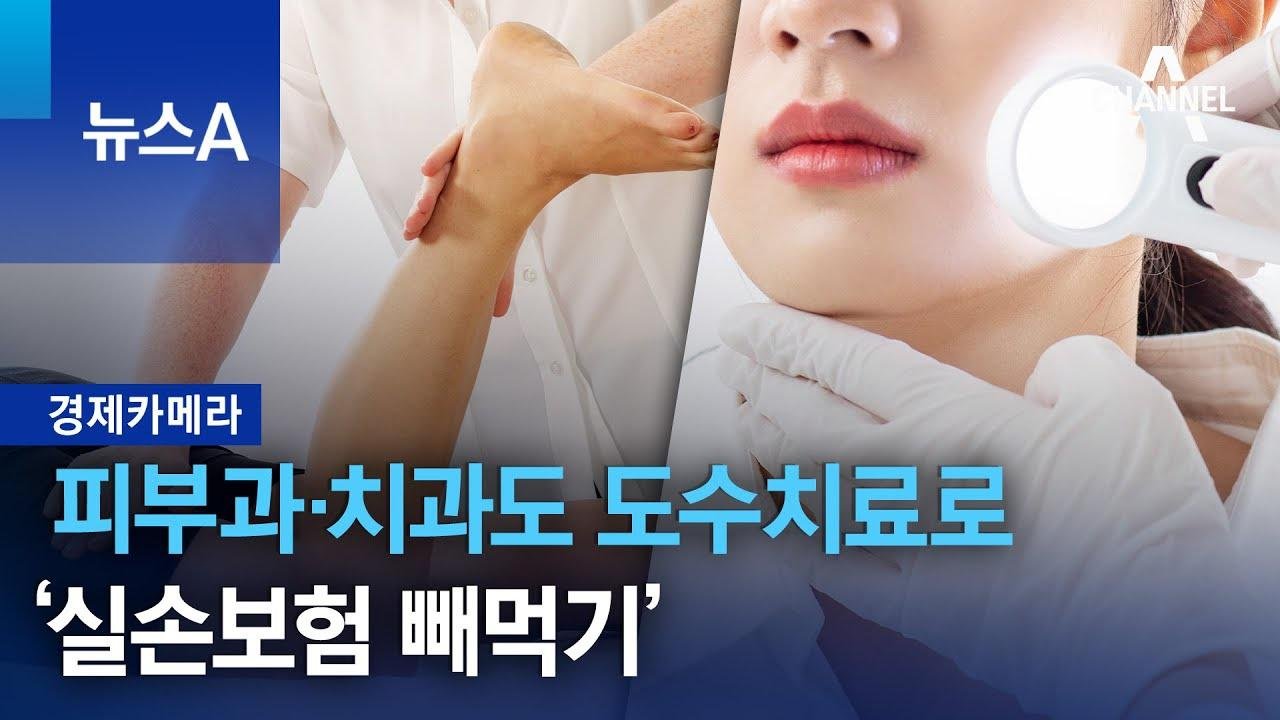 [경제카메라]피부과·치과도 도수치료로 ‘실손보험 빼먹기’ | 뉴스A