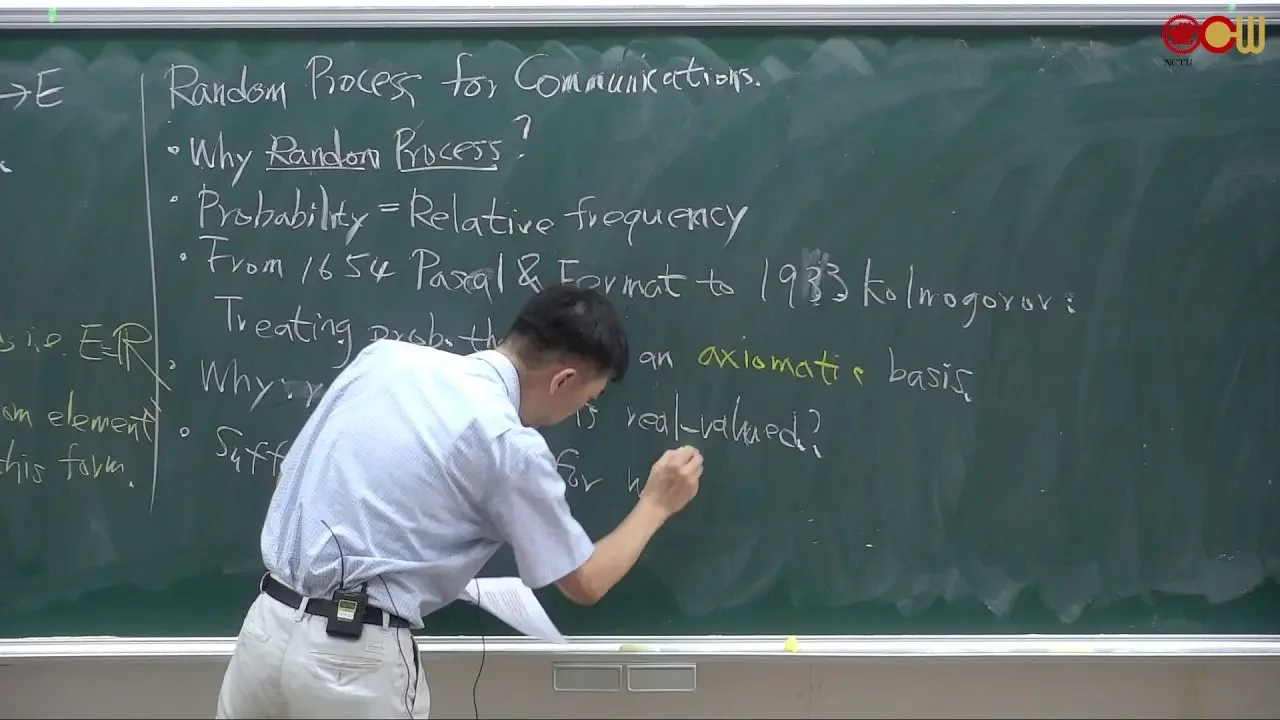 Lec02 通訊系統導論 (通訊原理一) CH.1 隨機過程 Random Process (2/10)