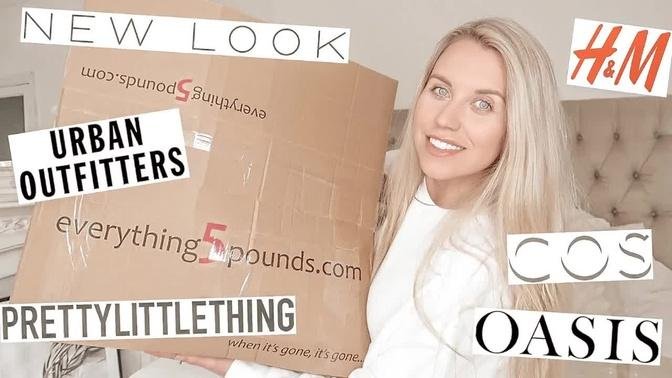HUGE EVERYTHING5POUNDS FASHION TRY ON HAUL SPRING SUMMER 2021 ONLY £5 BRANDS !!!