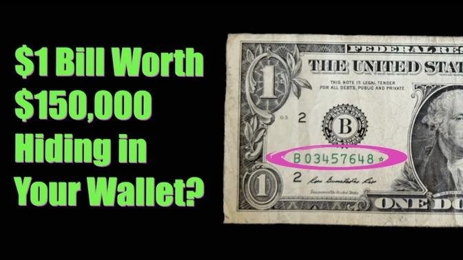 I Found a $1 Bill Worth $150,000...Sort of.