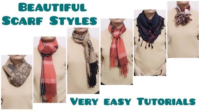7 Decent Scarf Style Looks for You. How to Tie a Scarf Around Your Neck