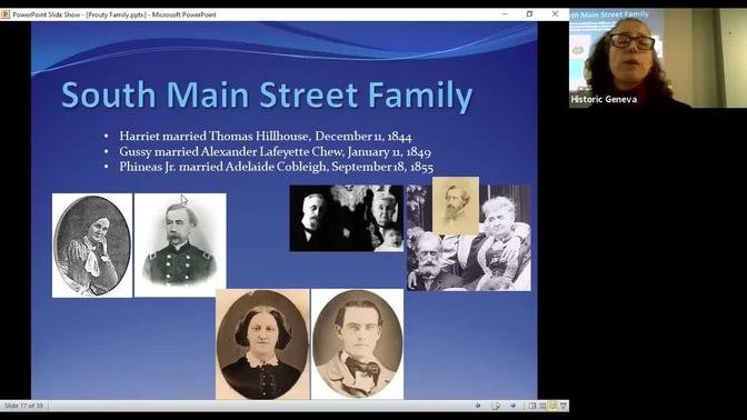 History Sandwiched In: The Prouty Family of 543 South Main Street