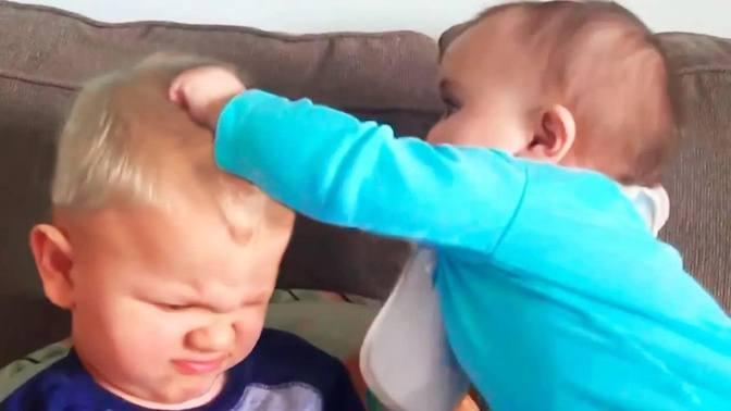 Legendary Moments When Babies and Siblings Play Together || Cool Peachy