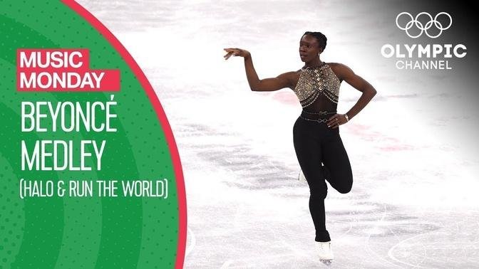 Beyoncé Medley by Maé-Bérénice Méité - Figure Skating | Music Monday