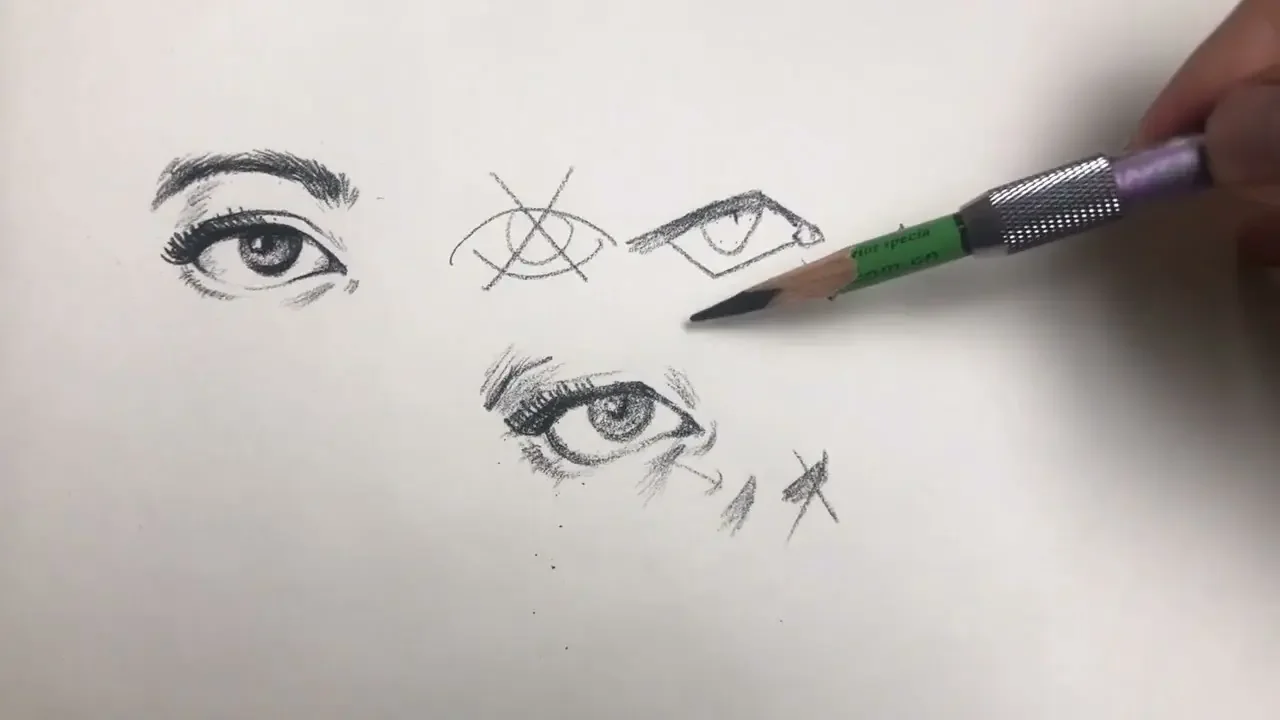 眼睛怎么画？了解眼睛这些结构，你也能画好
