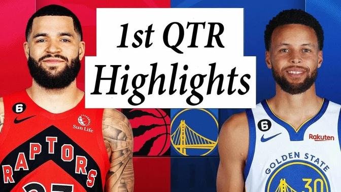 Toronto Raptors vs. Golden State Warriors Full Highlights 1st QTR | Jan 27 | 2022-2023 NBA Season