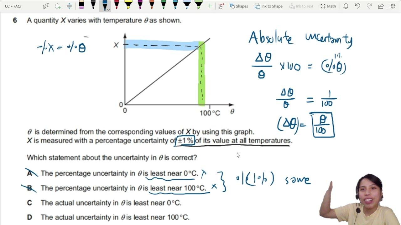 ON12 P11 Q6 Percentage vs Absolute Uncertainty | Oct/Nov 2012 ...