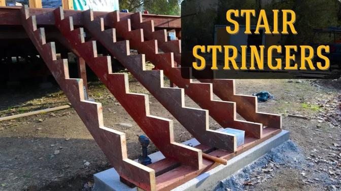 CUTTING STAIRS | BUILDING A HOMESTEAD