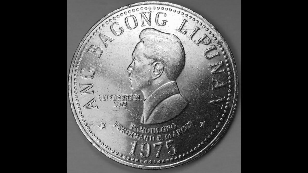 1975 Philippines 5 Piso Ferdinand Marcos - First Issue - Republika Ng Pilipinas - Ang Bagong Lipunan