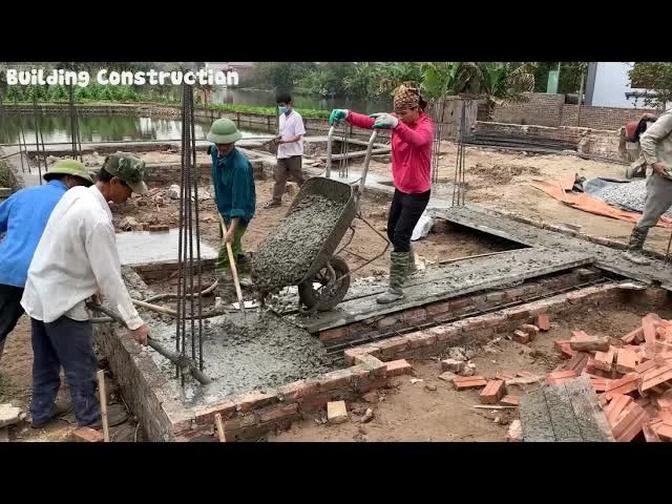 Construction Techniques For Building Solid Foundations With Precise Reinforced Concrete