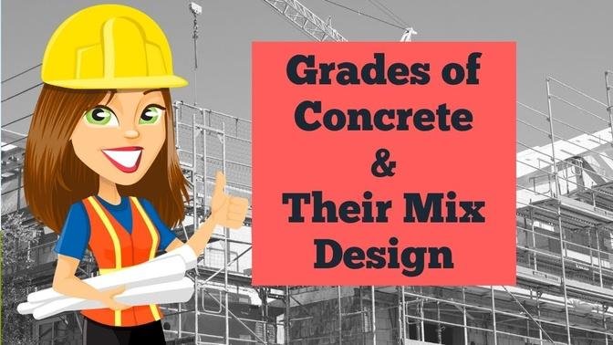 Grades of Concrete and Their Mix Design Ratio | M5, M10, M15, M20.