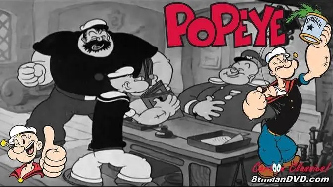 POPEYE THE SAILOR MAN I m in the Army Now 1936 Remastered HD 1080p Jack ...