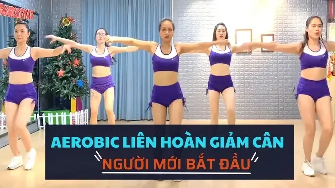 38 PHÚT AEROBIC LIÊN HOÀN GIẢM CÂN CHO NGƯỜI MỚI BẮT ĐẦU |OANH NGUYỄN