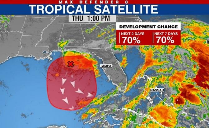 Tropical Depression Forms In Gulf Of Mexico On First Day Of Hurricane ...