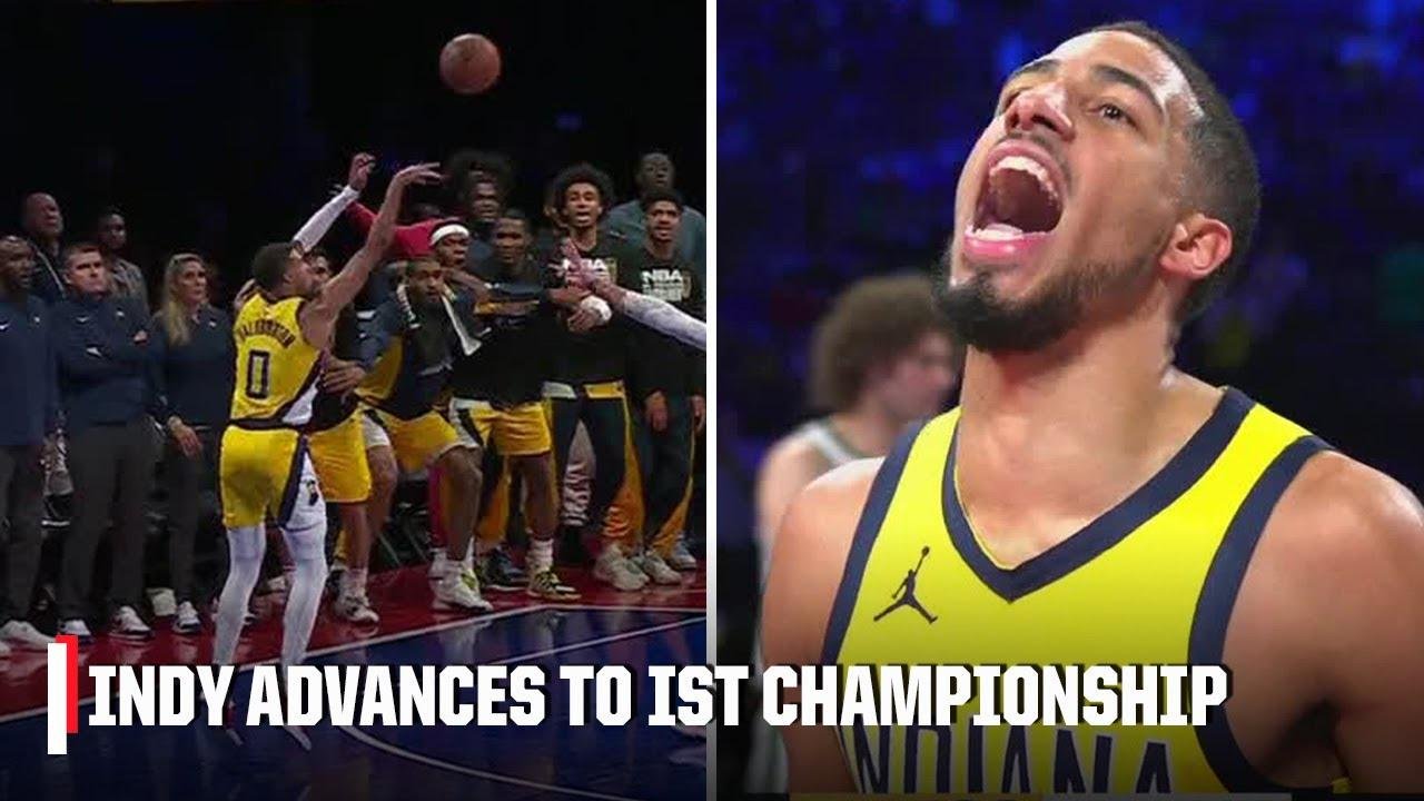 Tyrese Haliburton's late 3 sends the Pacers to the In-Season Tournament Championship 👏