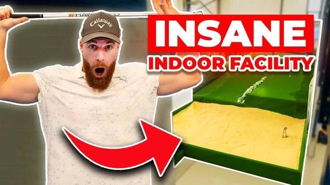 The Most INSANE Golf Facility In The World! | Indoor Bunker & Markerless 3D | Martin Borgmeier