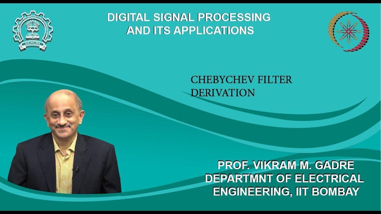 Lecture 22B: Chebychev filter Derivation