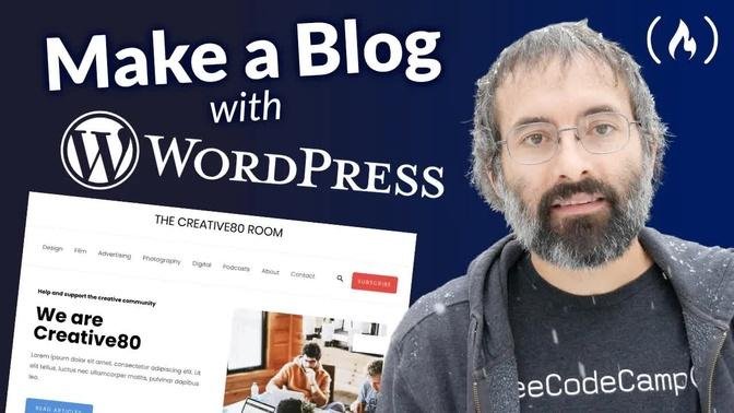 How to Make a WordPress Blog and Website – Tutorial for Beginners 2022