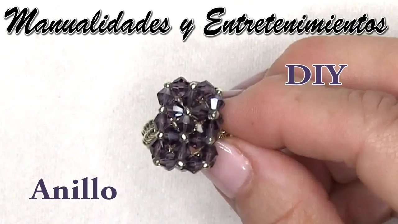 DIY - Anillo Mayra  💍💍💍