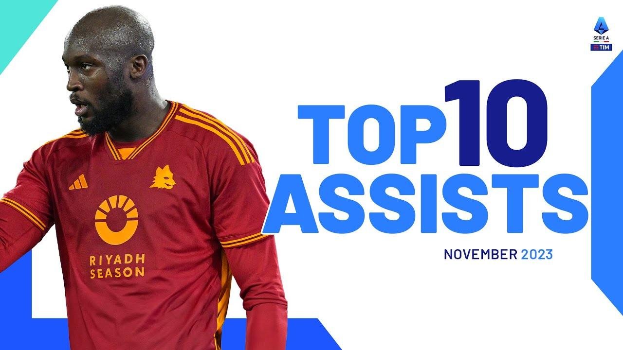 The top 10 assists of November | Top Assists | Serie A 2023/24
