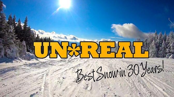 Skiing THE BEST SNOW in 30 YEARS!  - Gore Mountain