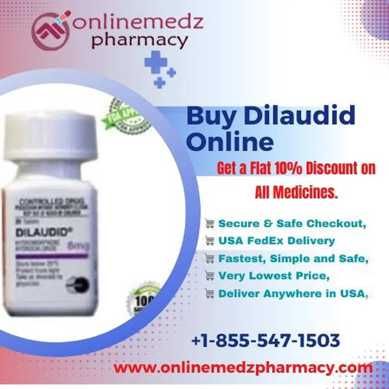 Buy Dilaudid Online With Credit Card Easy Pharmacy Payment