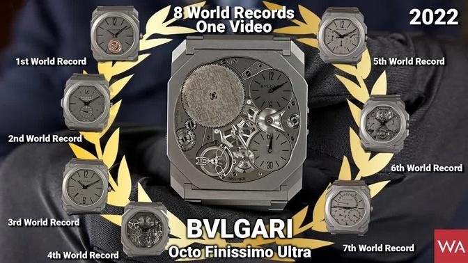 BVLGARI Octo Finisssimo. Eight Watchmaking World Records. One video.