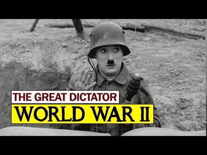 Charlie Chaplin - World War II (HD) -The Great Dictator