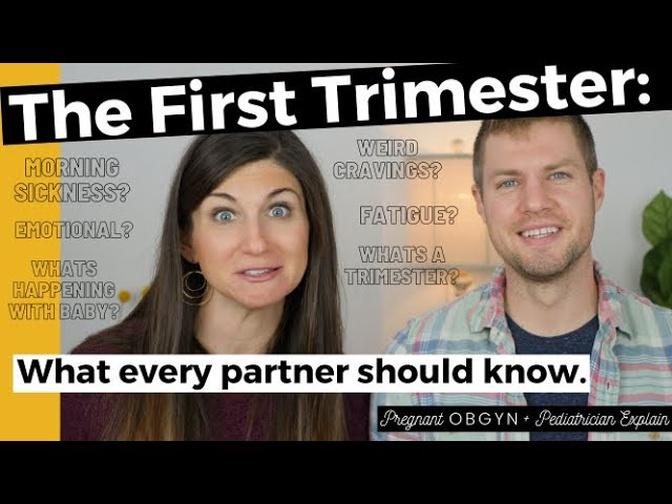 The First Trimester of Pregnancy_ What Every Partner Needs to Know _ Symptoms, Changes, Baby Growth!