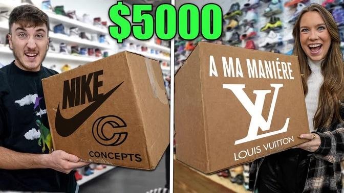 $5000 Mystery Box Battle VS My Wife!
