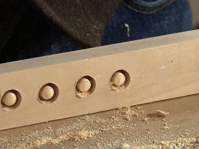 Cutting Wooden Plugs Without a Drill Press