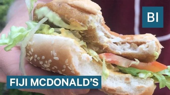 We Went To A McDonald’s In Fiji And Ate Food You Can't Get In America