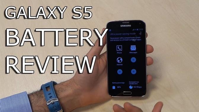 Samsung Galaxy S5: Battery life