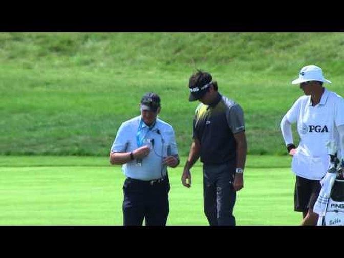 Zach Johnson's Humorous Conversation with a Rules Official | 2015 PGA Championship