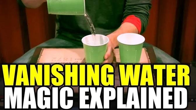 Easy Water Vanish Trick (explained)