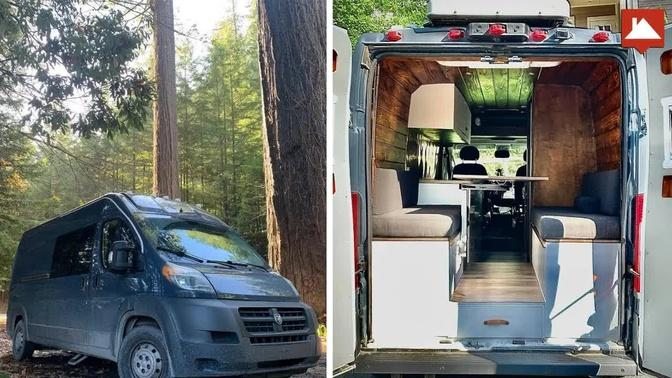 EPIC CONVERTED VAN Can Be Your Forever Home | Van Life