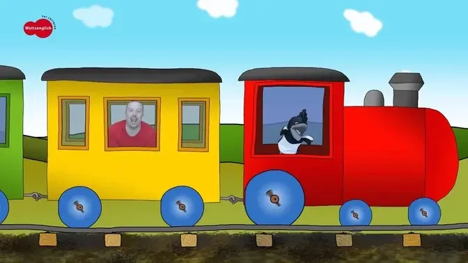 The Toy Train Song | English For Children | English For Kids