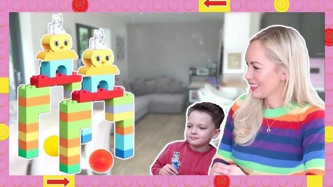 Fun & Easy Play Activity for Preschool Kids w_ Emily Norris!🏌️ LEGO DUPLO