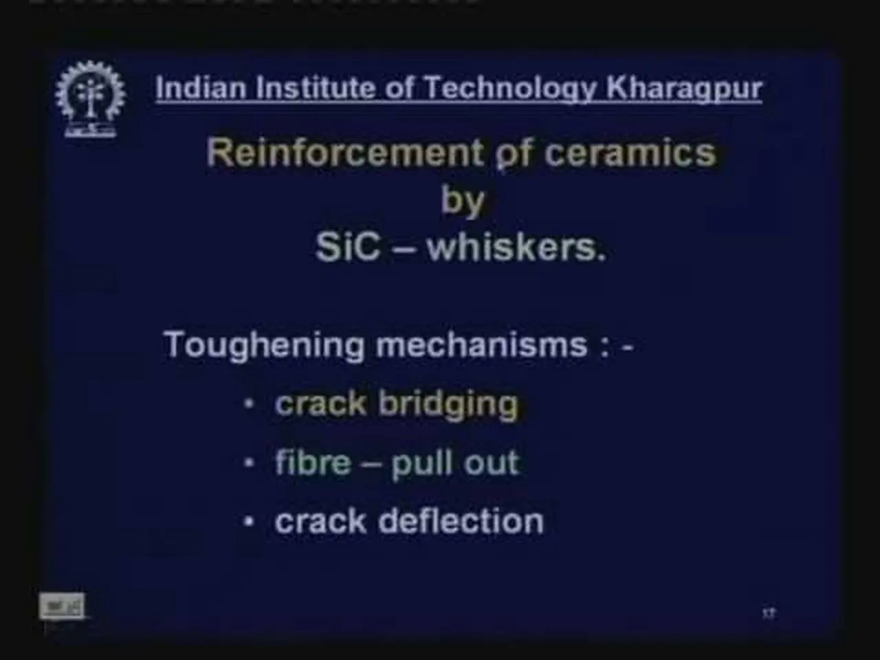 Lecture - 16 Advanced Tool Materials