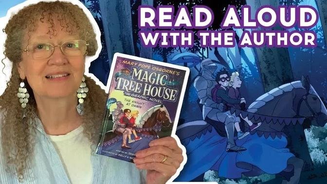 MAGIC TREE HOUSE 🏡 The Knight at Dawn - Read Aloud Graphic Novel | Brightly Storytime Together