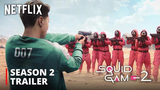 Squid Game Season 2 | FIRST LOOK TRAILER | Netflix (HD) | Videos ...