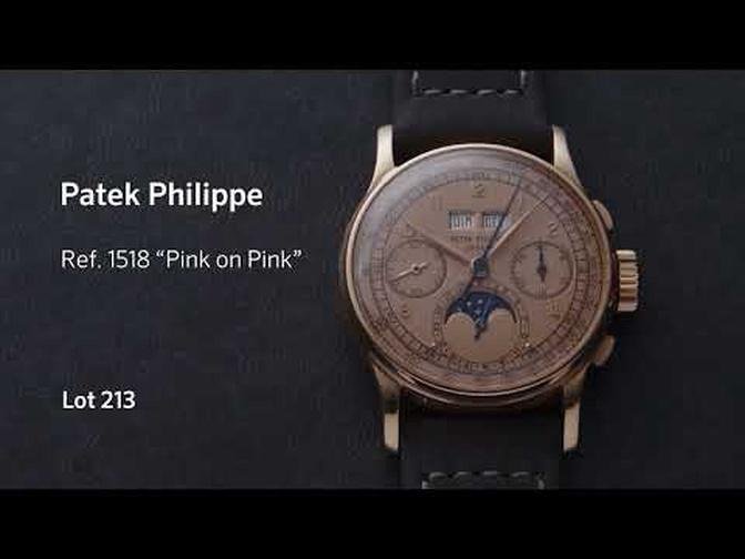 The Ref. 1518 “Pink on Pink”: One of the Rarest Watches in the World