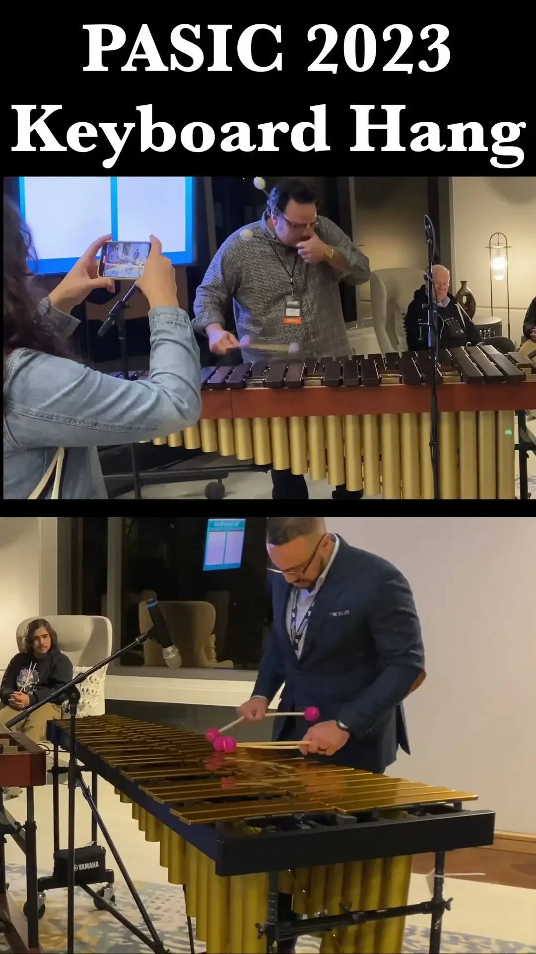 Vibraphone Player goes NUTS