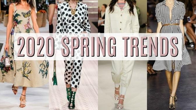 Spring Fashion Trends for 2020