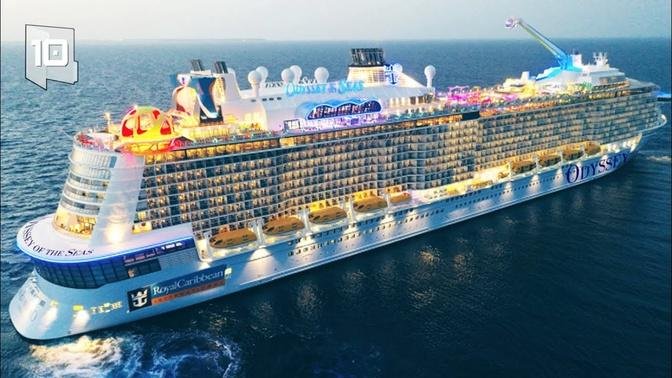 10 Biggest Cruise Ships in the World | Videos | Top10 Files | Gan Jing ...